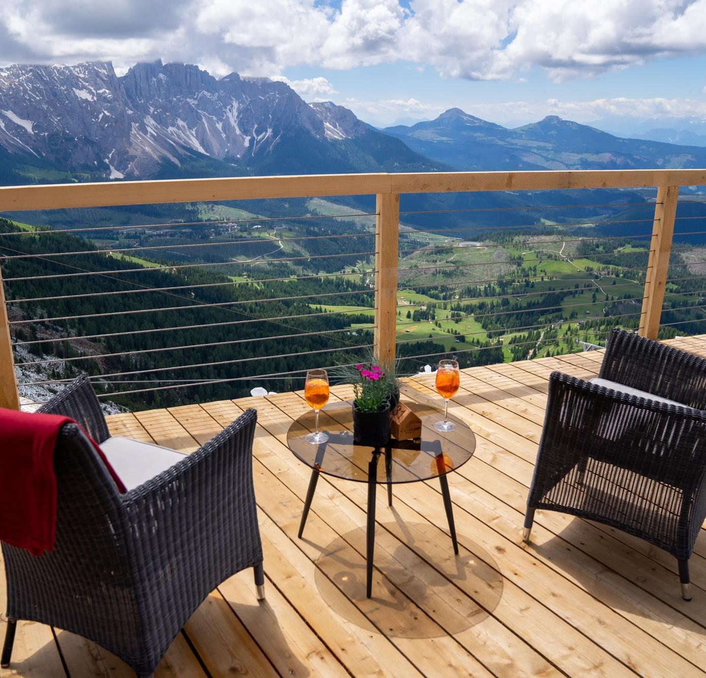 Foto per "Frühschoppen" sulla Lounge panoramica più alta dell'Alto Adige